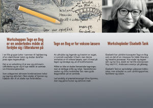 Fra program for tegn en bog workshops i Farum i november