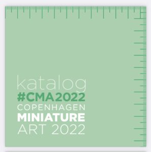 forside på Copenhagen Miniature Art CMA 2022 katalog